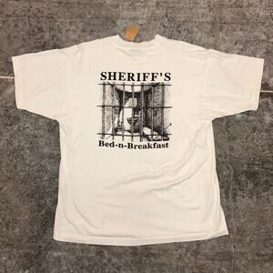 Vintage 90's Oklahoma Sheriff's Bed N Breakfast T-Shirt Large